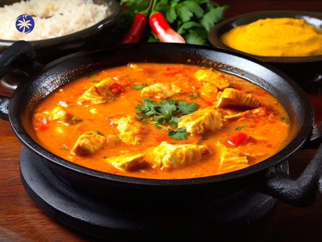 Imagem mostra saborosa moqueca capixaba, um delicioso prato para experimentar ao passar o réveillon em Guarapari.